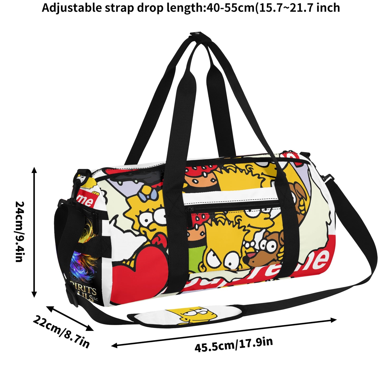 Fashion Sports Luggage Bag Gym Bag Duffle Bag