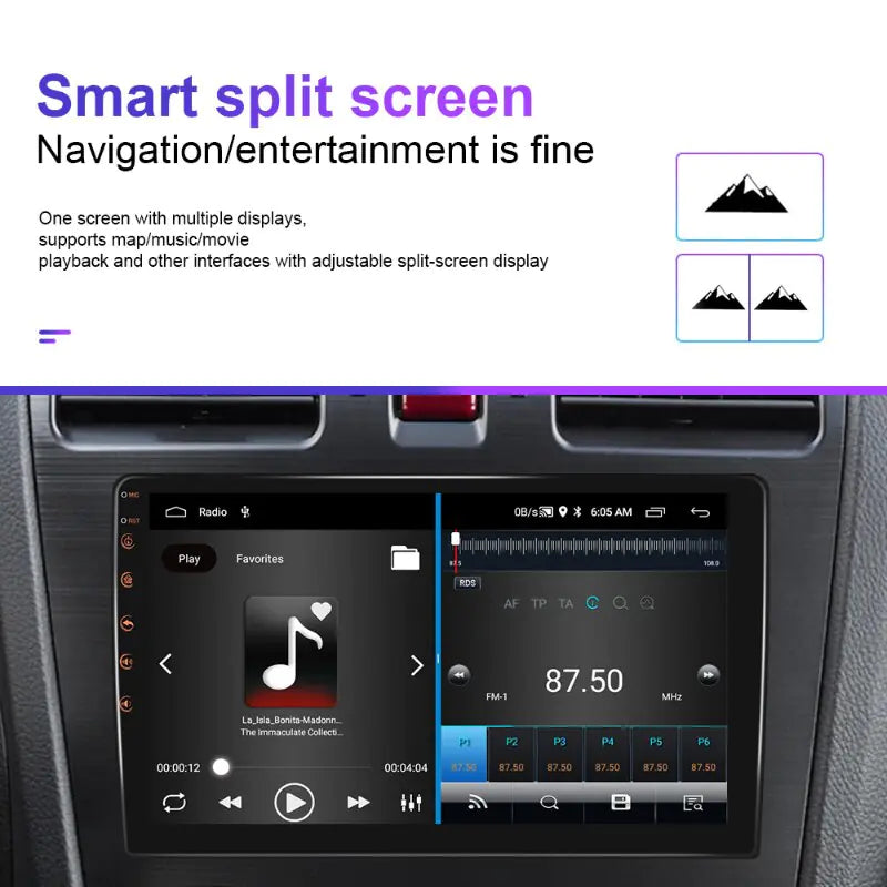 Universal 7"/9"/10" Auto Apple Carplay Car Radio