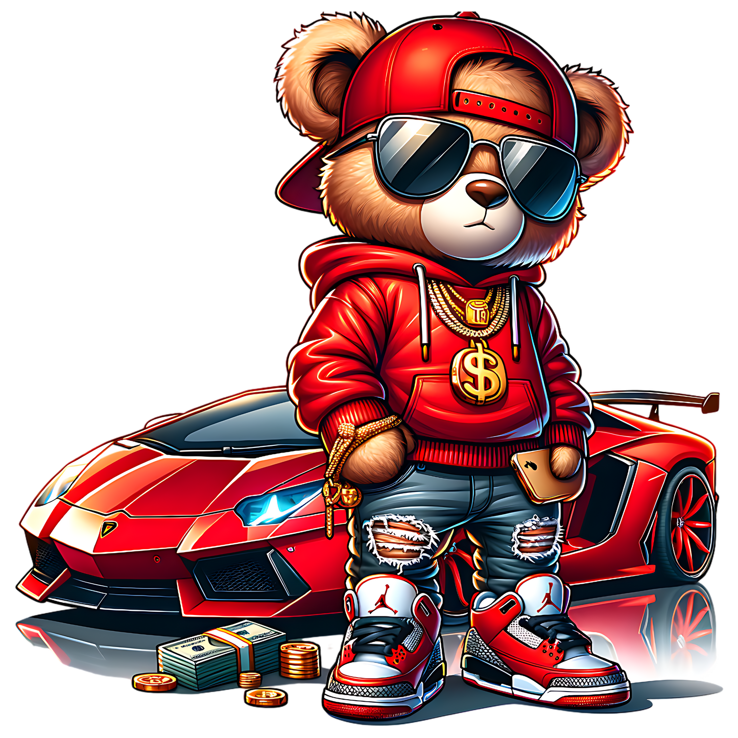 Cool Teddy - Red 2