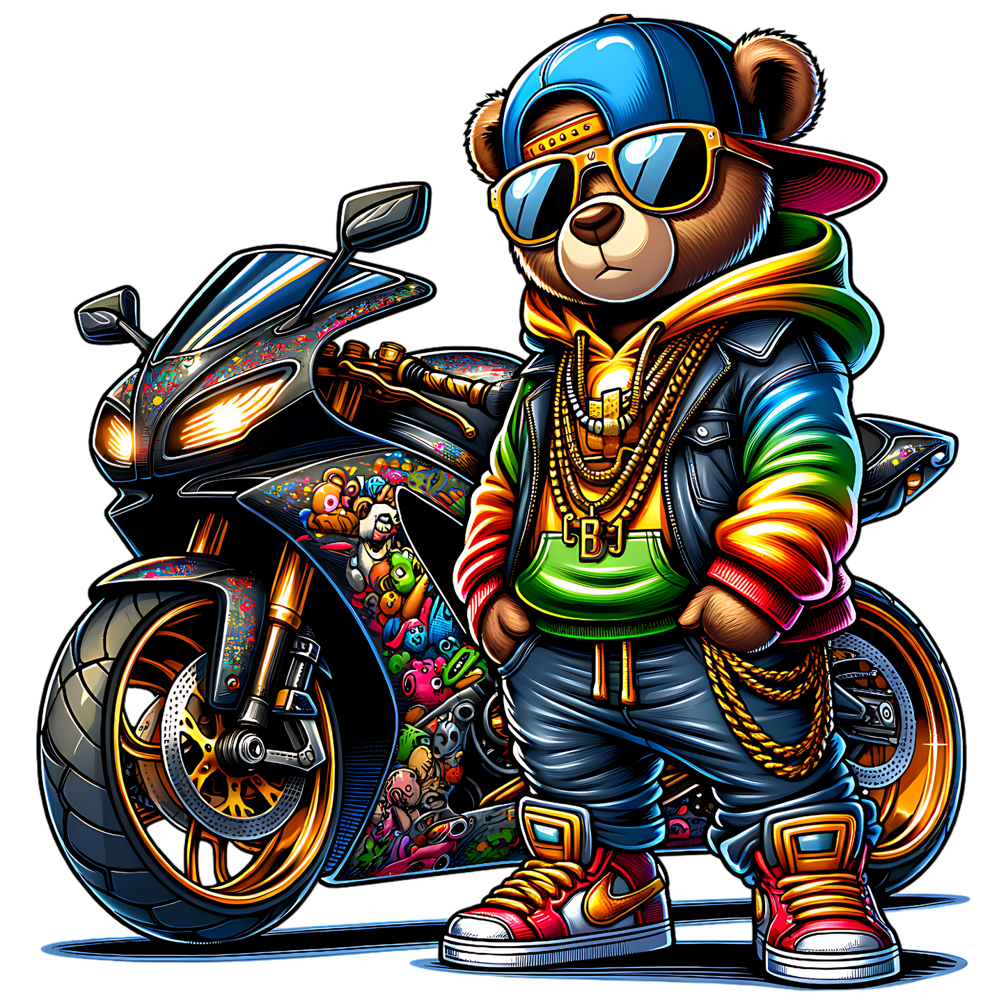 Hip Hop Biker - 1