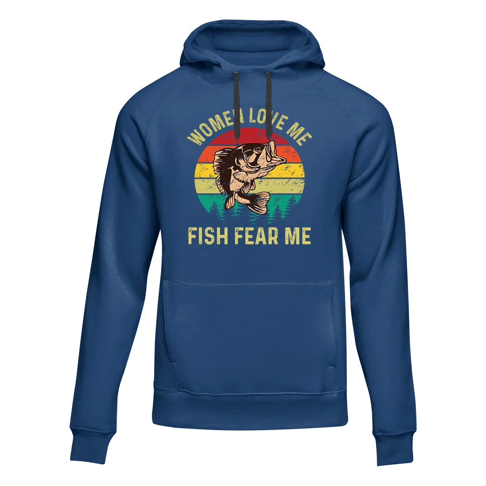 Women Love Me Fish Hate Me Women Hoodie