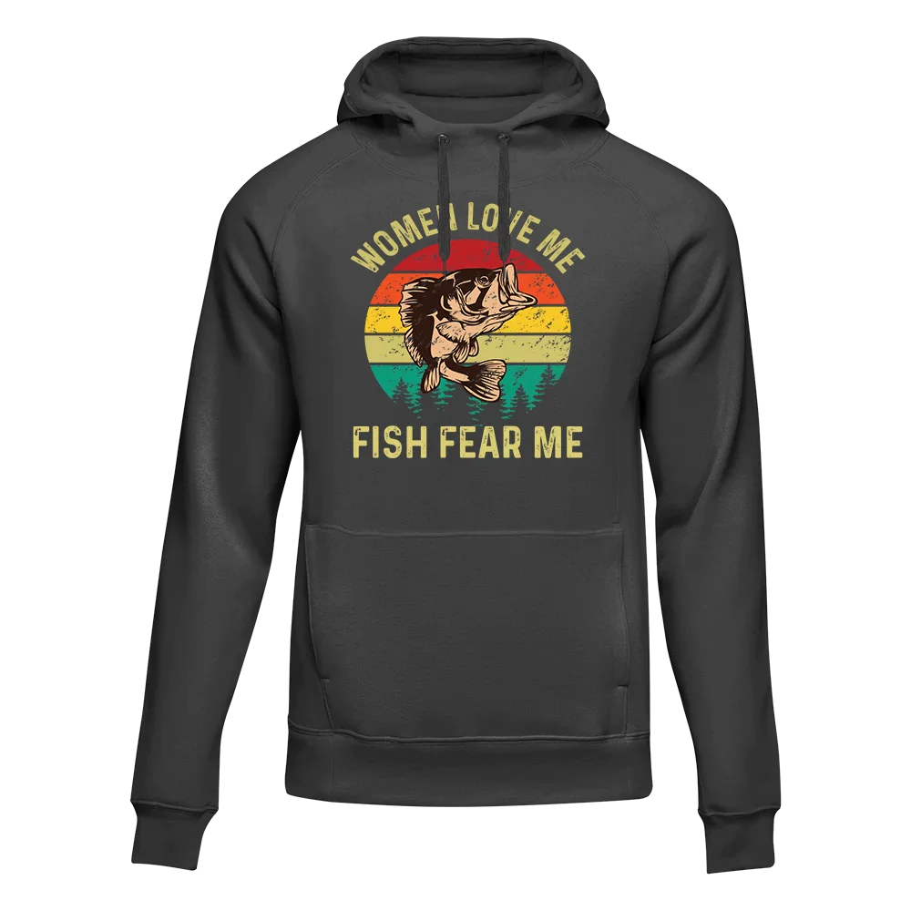 Women Love Me Fish Hate Me Women Hoodie