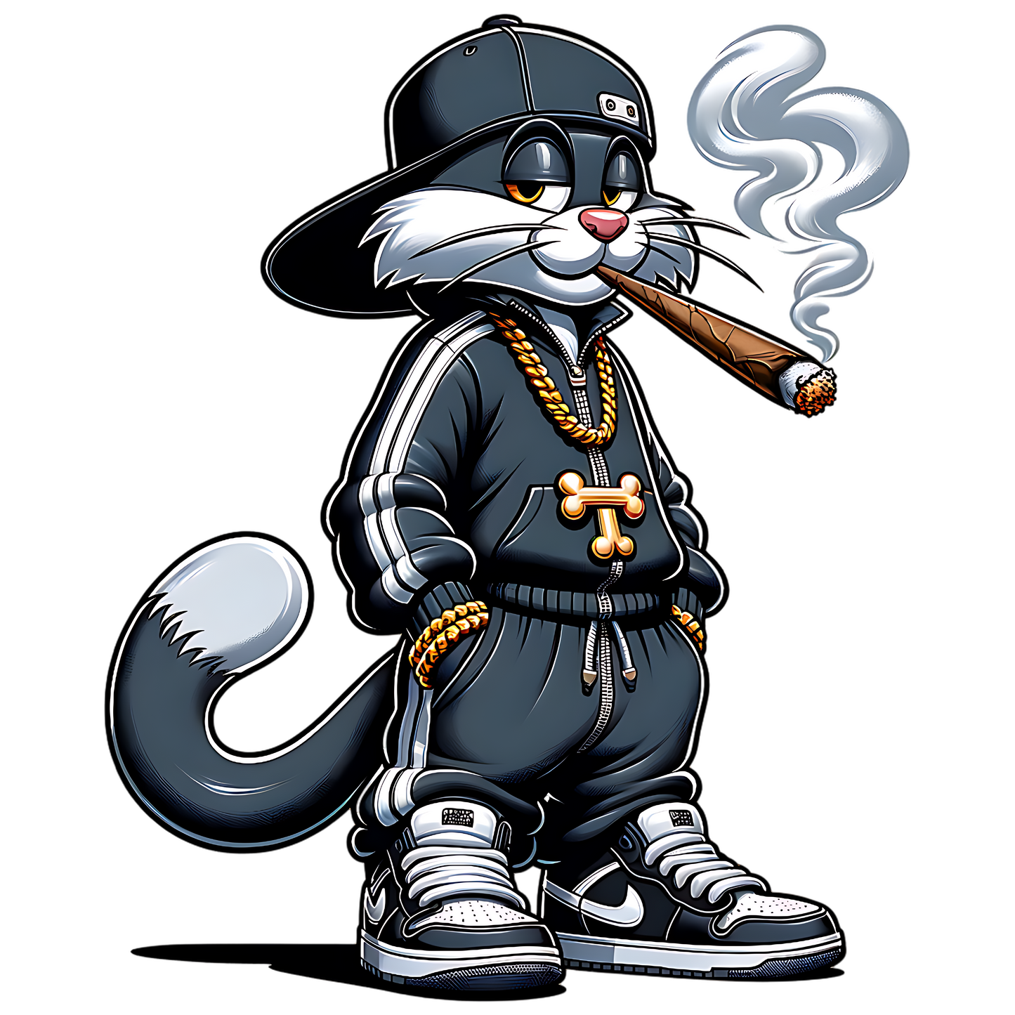 Smokin Cat