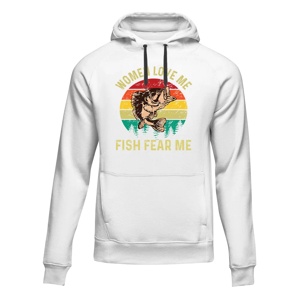 Women Love Me Fish Hate Me Women Hoodie
