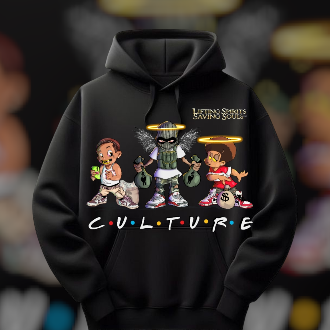 Culture Money Bag Black hoodie