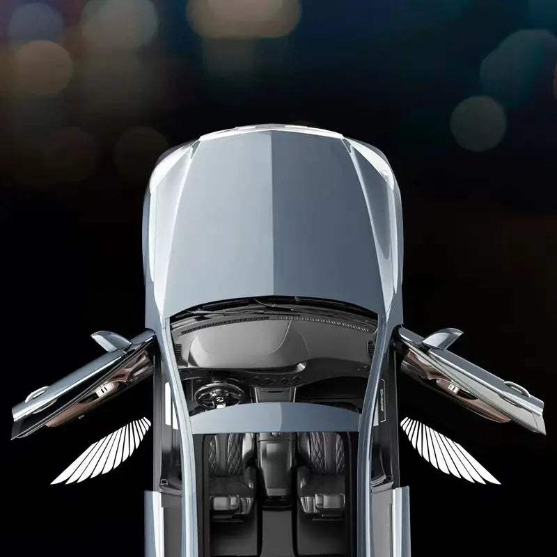 Car Angel Wings Car Door Wireless
