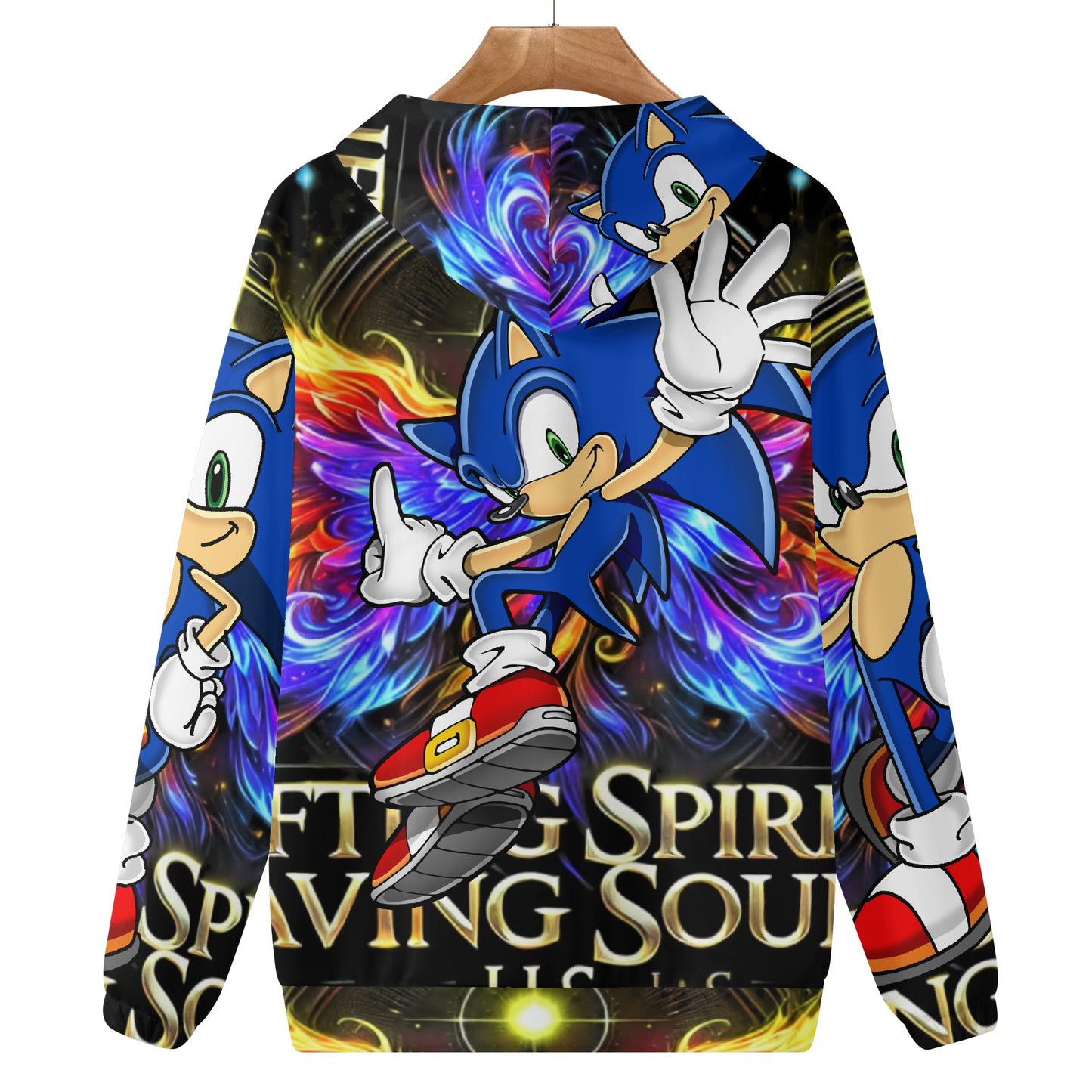 Mens Lifting Spirits Saving Souls Sonic Pullover Hoodie