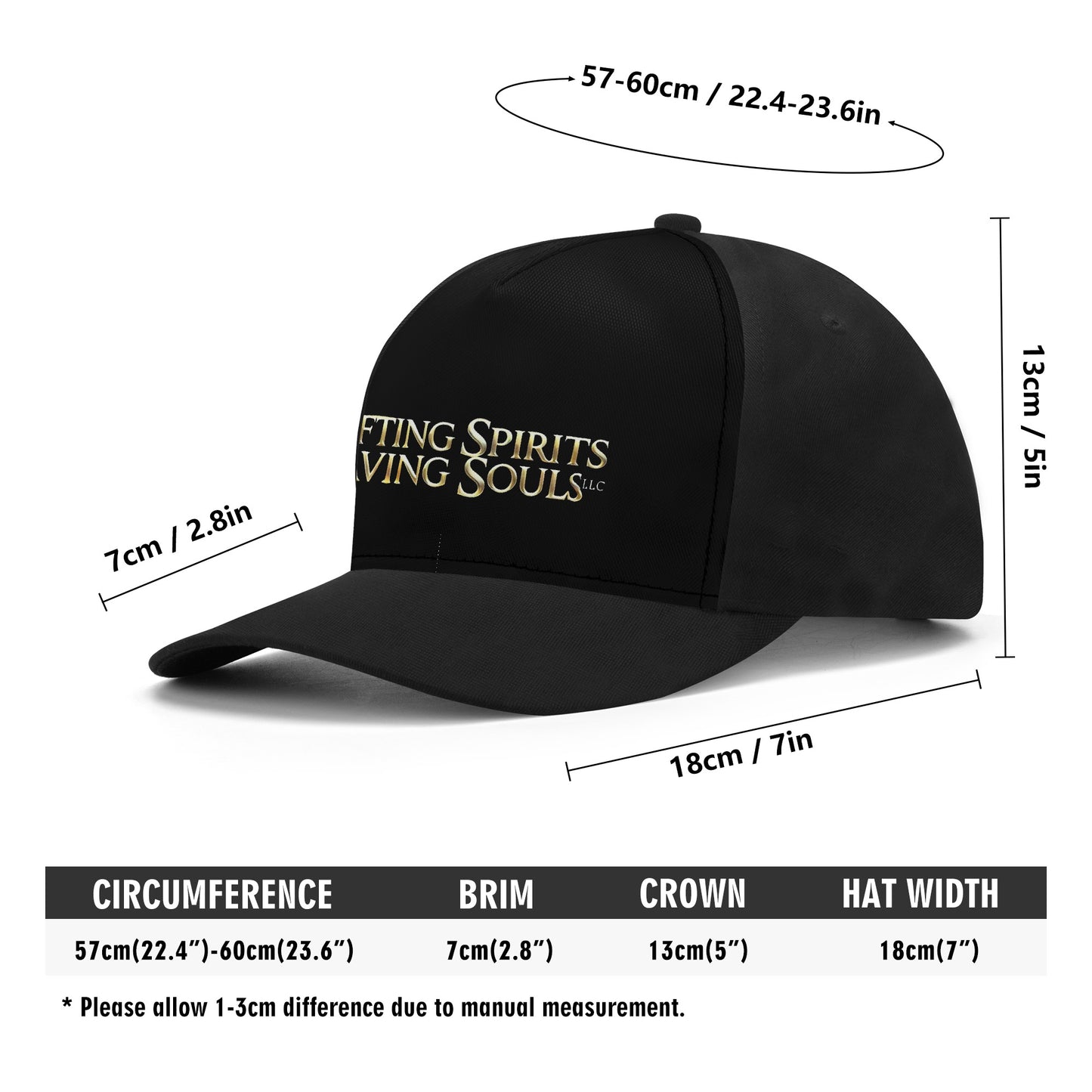 Lifting Spirits Saving Souls Baseball Cap