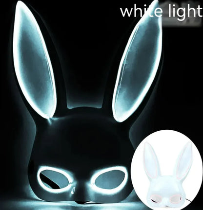 Christmas Ball Luminous Rabbit Mask