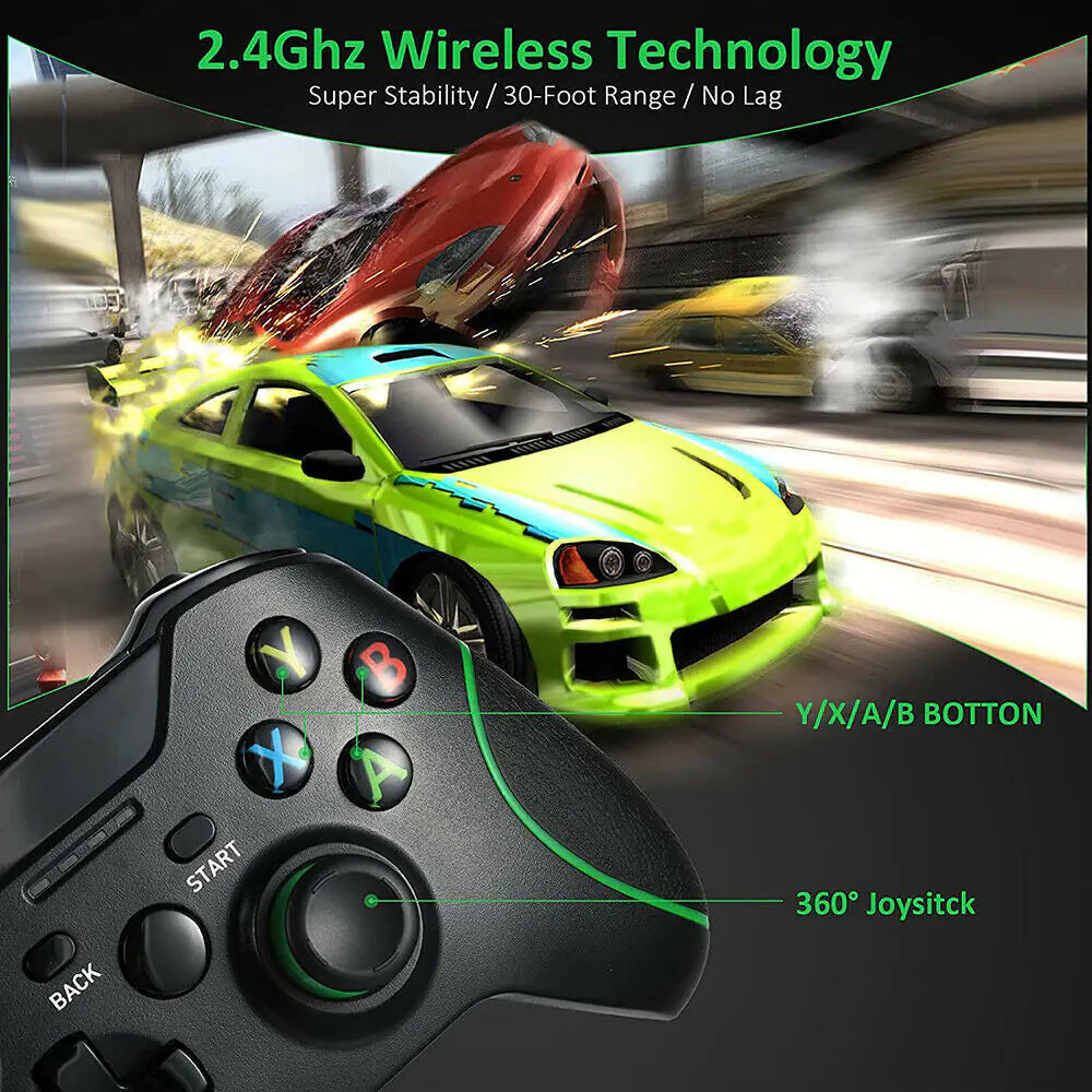 Wireless Controller For Microsoft Xbox One / S / X / E / Windows 7 8 10 PC 2.4G