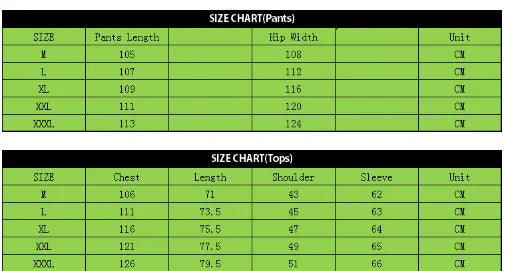 Men Hoodie Jacket + Pants Tracksuit