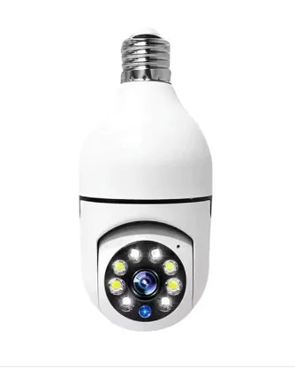 Bulb E27 Surveillance Camera Full Color Night Vision Automatic Human Tracking Zoom Indoor Security Monitor Wifi Mini IP Camera