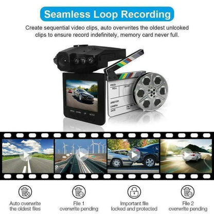 Car DVR Vehicle Camera 2.4 Inch Plane Video Recorder