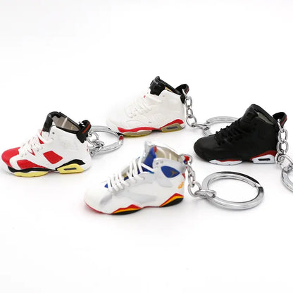 Exquisite 3D Mini Sneakers Key Chain