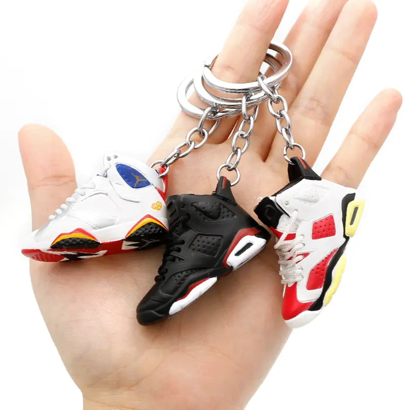 Exquisite 3D Mini Sneakers Key Chain