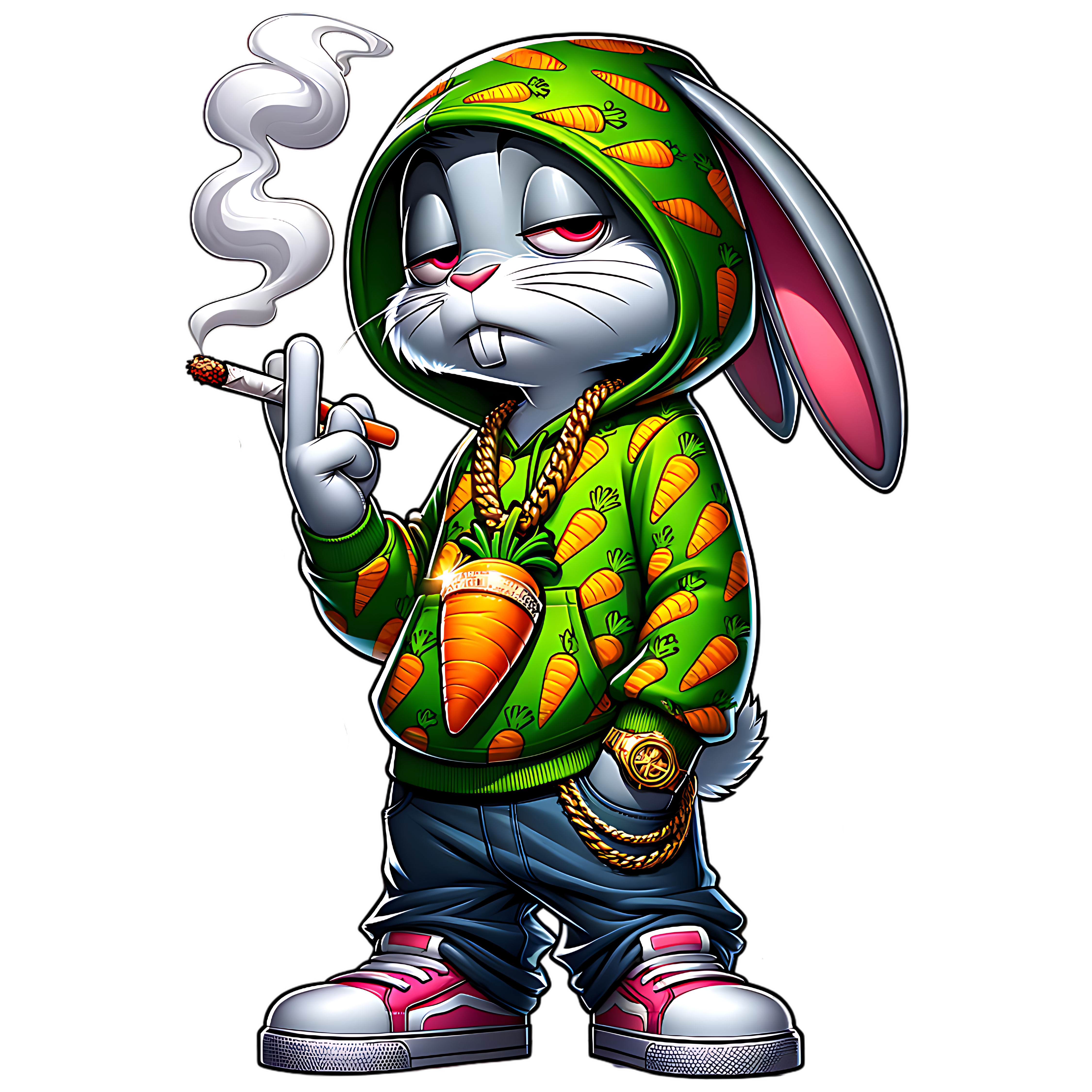 Blazed bunny