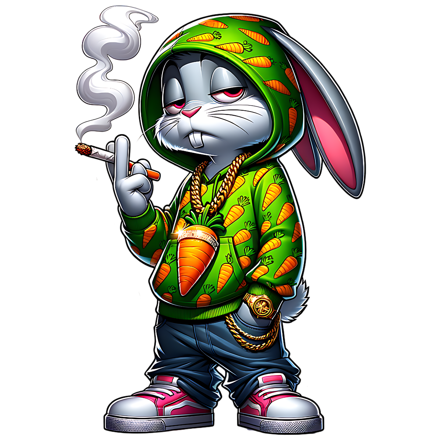 Blazed bunny
