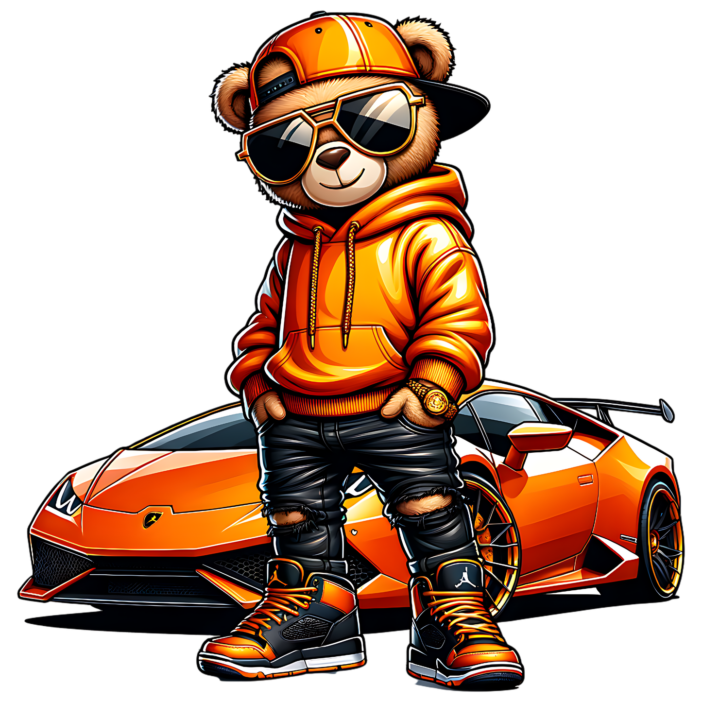 Cool Teddy - Orange 2