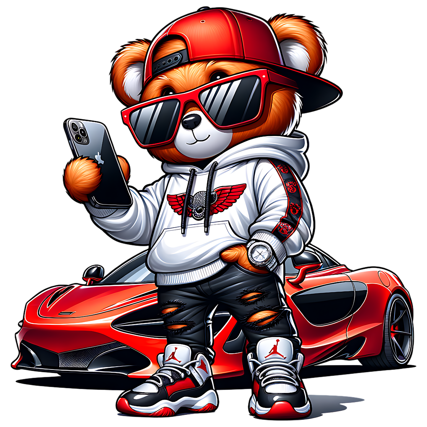 Cool Teddy - Red