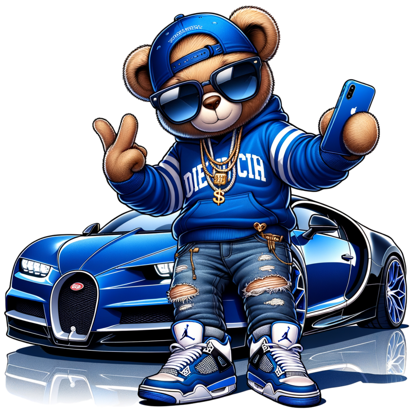 Cool Teddy - Blue 2