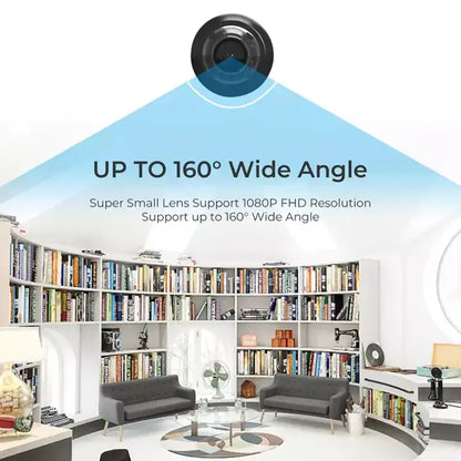 HD 1080P Mini WiFi Camera Night Vision Motion Detection