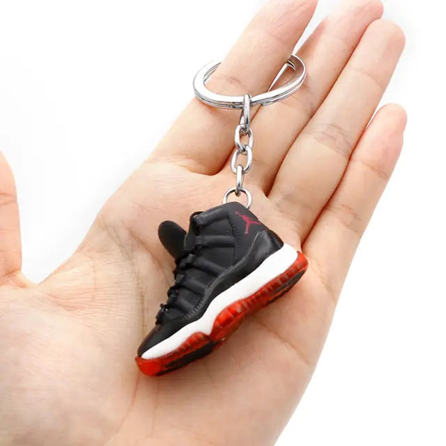 Exquisite 3D Mini Sneakers Key Chain