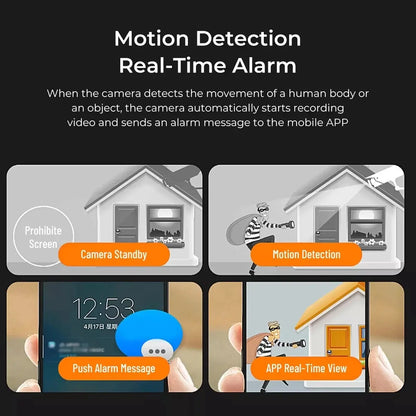 HD 1080P Mini WiFi Camera Night Vision Motion Detection