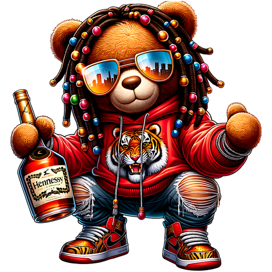 Hip Hop Graffiti Bear