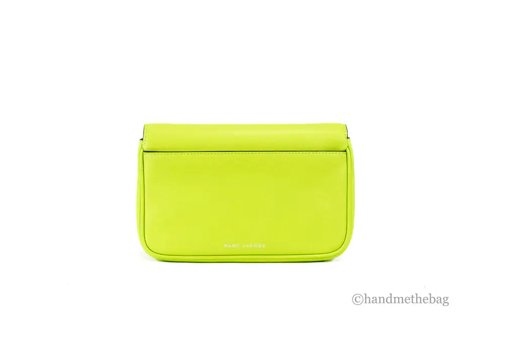 Marc Jacobs The J Marc Green Glow Leather Shoulder Bag