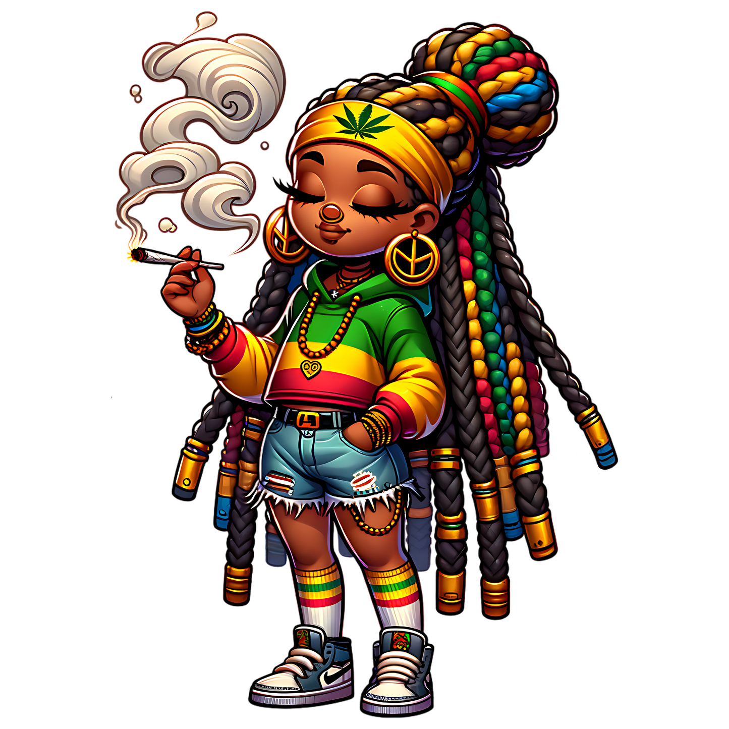 Jamaican Stoner Girl