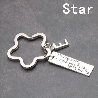 Letter A-Z Key Chain Keyring