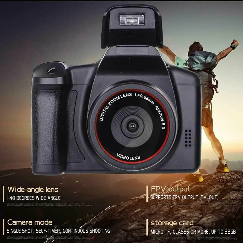 Digital Camera 3.0 Inch TFT LCD Screen 16X Zoom HD 16MP 1080P Anti-Shake Mic US