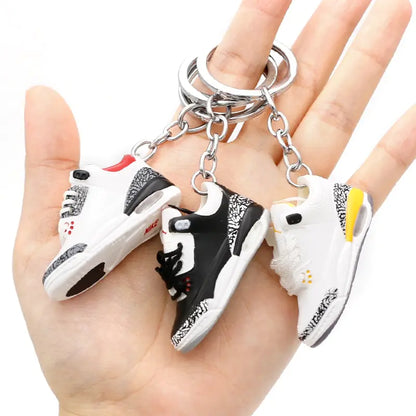 Exquisite 3D Mini Sneakers Key Chain