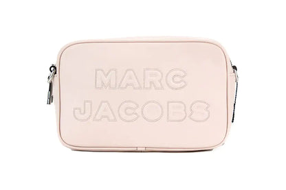 Marc Jacobs Flash Peach Whip Leather Embossed Camera Bag