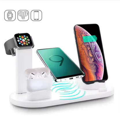 Ultimate 30W 7-in-1 Wireless Charging Station for iPhone, Apple Watch & AirPods – Fast & Convenient!