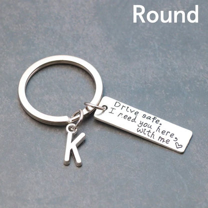 Letter A-Z Key Chain Keyring