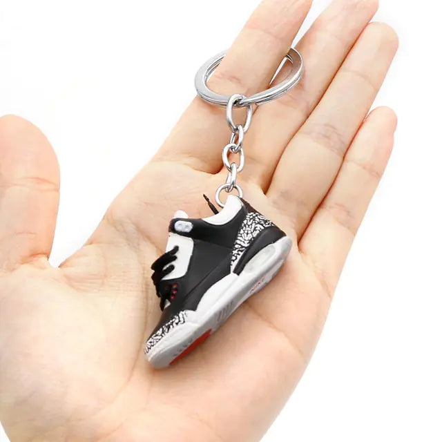 Exquisite 3D Mini Sneakers Key Chain