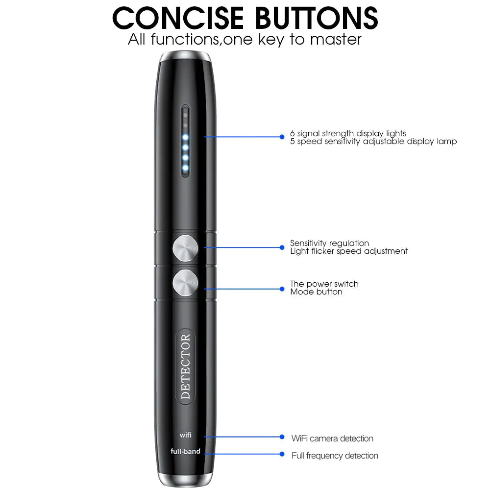 Wireless Signal Detector Anti-Spy Camera