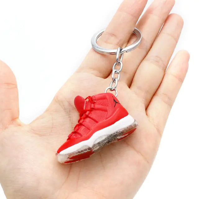 Exquisite 3D Mini Sneakers Key Chain