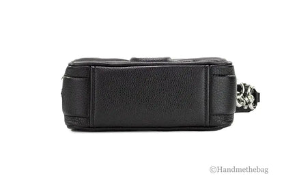 Marc Jacobs The Moto Shot 21 Black Leather Camera Bag