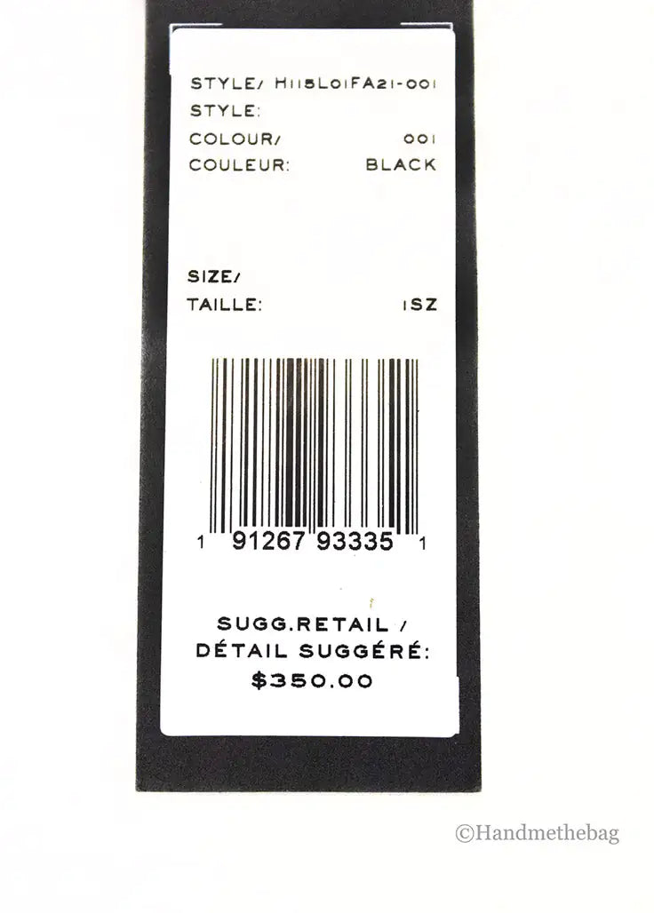 Marc Jacobs The Moto Shot 21 Black Leather Camera Bag