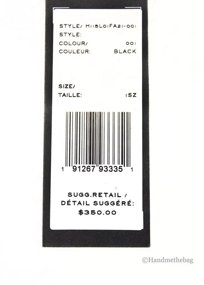 Marc Jacobs The Moto Shot 21 Black Leather Camera Bag