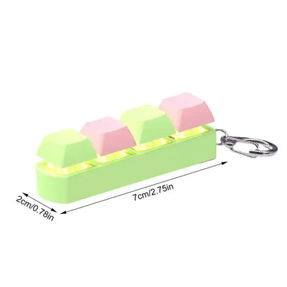 Keyboard Button Fidget Toy Key Chain