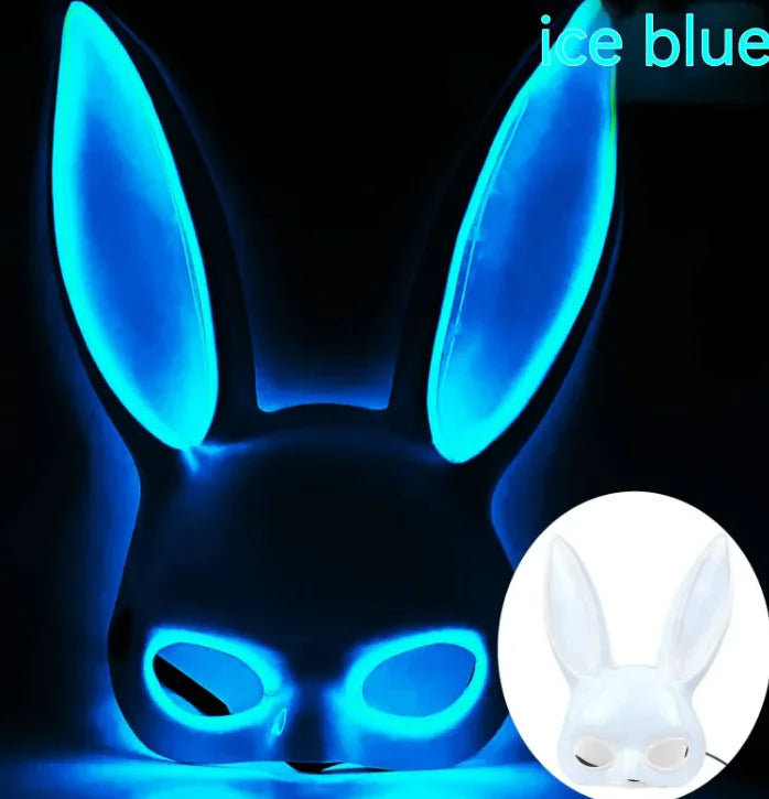 Christmas Ball Luminous Rabbit Mask