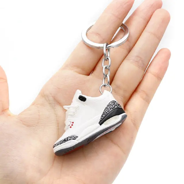 Exquisite 3D Mini Sneakers Key Chain