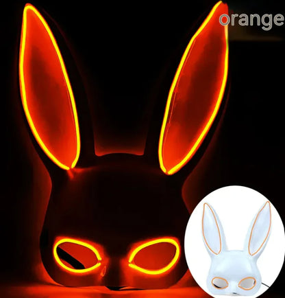 Christmas Ball Luminous Rabbit Mask