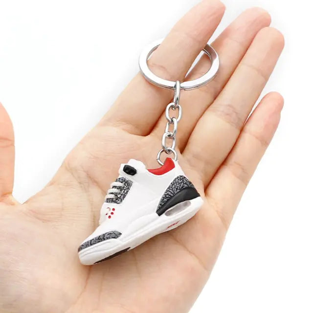 Exquisite 3D Mini Sneakers Key Chain