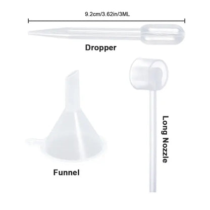 Portable 10 ML Refillable Glass Perfume Bottle