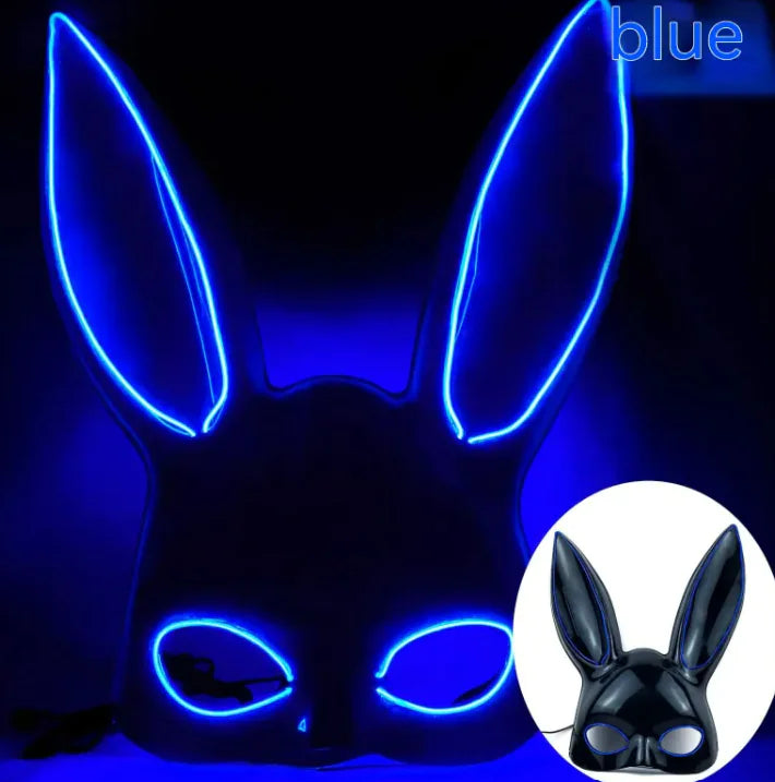 Christmas Ball Luminous Rabbit Mask