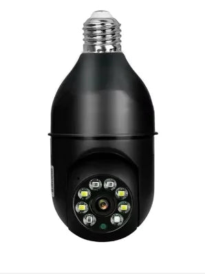 Bulb E27 Surveillance Camera Full Color Night Vision Automatic Human Tracking Zoom Indoor Security Monitor Wifi Mini IP Camera